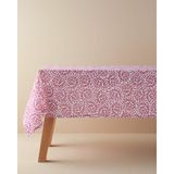English Home Carnival Floral Polyester Masa Örtüsü Fuşya