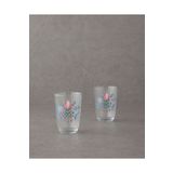 English Home Carnival Tulip Cam 2'li 395 ml Mavi Bardak