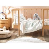 English Home Cars Pamuklu Bebe Battaniye 100 x 120 cm Bej - 65 x 145 cm