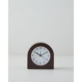English Home Cella 10 cm Kahve Yuvarlak Masa Saati Dekoratif Tasarım ve Sessiz Mekanizma ile
