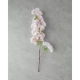 English Home Cherry Branch Tek Dal Yapay Çiçek Açık Pembe