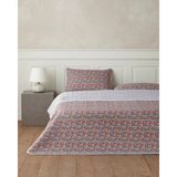 English Home Cherry Plaid Tek Kişilik Yatak Örtüsü Takımı 160X220 cm Fuşya - 160 x 220 cm