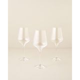 English Home Clario Kristal 3'lü Kadeh 435 ml Şeffaf