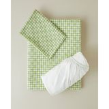 English Home Clover Tek Kişilik Pike Takımı 150X220 cm Yeşil - Açık Yeşil