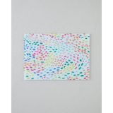 English Home Colourful Joy Cam Kesme Tahtası 25X35 cm Renkli