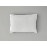 English Home Comfort Pamuklu Sıvı Geçirmez Alez Yastık Kılıfı 50X70 cm Beyaz - 50 x 70 cm