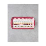 English Home Confetti Melamin Tepsi 37x18 cm Renkli
