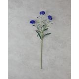 English Home Cornflower Tek Dal Yapay Çiçek 64 Cm Koyu Mavi