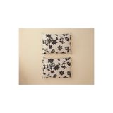English Home Cosmos Garden Dijital Baskılı Soft Cotton 2'li Yastık Kılıfı 50x70 Bej