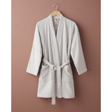English Home Cotton Line Pamuk Bornoz S-M Açık Gri - S - M