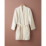 English Home Cotton Line Pamuk Bornoz S-M Ekru - S - M