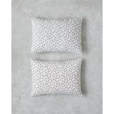 English Home Crispy Dots Kolay Ütülenir 2'li Yastık Kılıfı 50x70 cm Yeşil-Turuncu - Turuncu - Yeşil