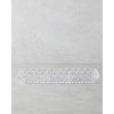 English Home Crux Cam Sunumluk 39,5X15X4 cm Şeffaf