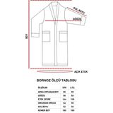 English Home Curve Pamuk Bornoz S-M Bej - S - M