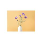 English Home Daisy Tek Dal Yapay Çiçek 62 Cm Mor