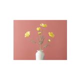 English Home Daisy Tek Dal Yapay Çiçek 62 Cm Sarı