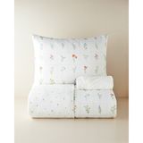 English Home Damada Bloom Kolay Ütülenir Çarşaflı Tek Kişilik Nevresim Takımı 160X220 cm Sarı-Yeşil - Yeşil - Sarı - 160 x 220 cm