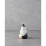 English Home Darwin Yılbaşı Biblo 8,5x9x16 cm Siyah - Beyaz - 000-Siyah