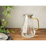 English Home Delight Şeffaf Borosilikat Cam Sürahi 1500 ml Modern Tasarım ile Sofra Sunumuna Uygun