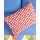 English Home Delilah Pamuklu Tekli Yastık Kılıfı 50x70 cm Kırmızı