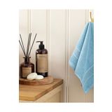 English Home Deluxe Low Twist Pamuklu El Havlusu 30x50 cm Mavi