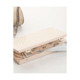 English Home Doris Plastik Maske Kutusu 20x11 Cm Bej