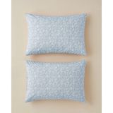 English Home Dulcie Kolay Ütülenir 2'li Yastık Kılıfı 50X70 cm Mavi - 50x 70
