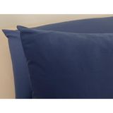 English Home Düz Pamuklu 2'li Yastık Kılıfı 50X70 cm Mıdnıght Blue - 50 x 70 cm - Lacivert