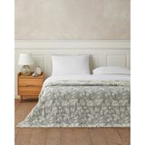 English Home Eden Jardin Çift Kişilik Çarşaflı Yatak Örtülü Nevresim Takımı 200x220 cm Gri