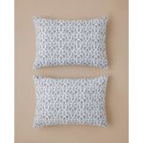 English Home Fiore Mor Renkli 50x70 cm Kolay Ütülenir Yastık Kılıfı 2'li Set