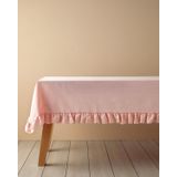 English Home Flor Pura Polyester Masa Örtüsü Pembe