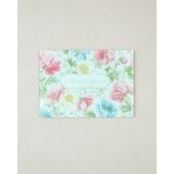 English Home Floral Spirit Cam Kesme Tahtası 25X35 cm Pembe - Mavi