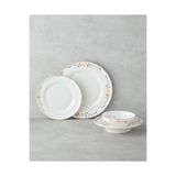 English Home Floral Symphony Bone 24 Parça 6 Kişilik Renkli Porselen Yemek Takımı