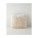 English Home Fluffy Pelüş Kırlent Kılıfı 45x45 cm Bej