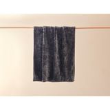 English Home Furry Çizgili Super Soft Tv Battaniye Antrasit - 130 x 170 cm