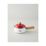 English Home Garnet Emaye Sos Tenceresi 1,1 L Beyaz