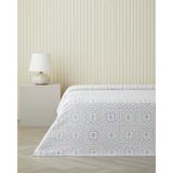 English Home Gentle Florals Çift Kişilik Pike 200X220 cm Yeşil - Adaçayı Yeşili