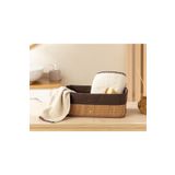 English Home-Gina Bambu Sepet 32x22x12 Cm Koyu Kahve
