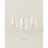 English Home Glace Cam 3'lü Kadeh 490 ml Şeffaf