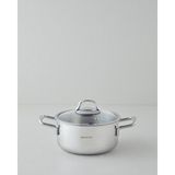 English Home Glow Çelik Derin Tencere 20x10 cm Silver - Gümüş - 16 x 10 cm