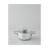 English Home Glow Çelik Derin Tencere 20x10 cm Silver