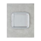 English Home Glow Metal Tepsi 35x32,5 Cm Silver
