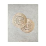 English Home Glow Pvc 2'li Amerikan Servis 38 cm Gold
