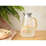English Home Glow Şeffaf Borosilikat Cam Sürahi 1800 ml Şık Tasarım ve Modern Kullanım
