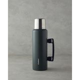 English Home Good Mood HeatLock Çelik Bardaklı Termos 1,5L Koyu Yeşil - 1,5 lt