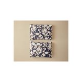 English Home Grandiflora Dijital Baskılı Soft Cotton 2'li Yastık Kılıfı 50x70 Cm Antrasit- Terracotta