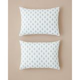 English Home Green Harmony Kolay Ütülenir 2'li Yastık Kılıfı 50X70 cm Yeşil - Yeşili