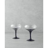 English Home Harmony Cam 2'li Cup - Dondurma Kasesi 270 ml Siyah