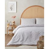 English Home Ivy Blush Kolay Ütülenir Tek Kişilik Nevresim Takımı 160x220 cm Mor - 160 x 220 cm