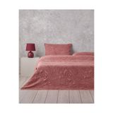 English Home Jardin Belle Tek Kişilik Yatak Örtüsü Takımı 160x220 cm Bordo